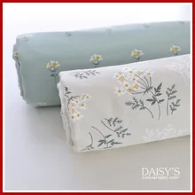 SMTA Хлопок Ткань Лоскутные ткани на метраж Тюль аксессуары для лоскутного шитья небольшой свежий 50*240 см