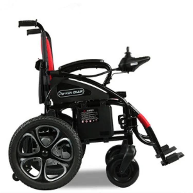  High quality foldable safety electrical wheelchair for handicapped
