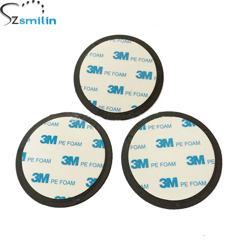 

3pcs/Lot Safe Driving GPS Cell Phone Car DVR 70mm Suction Mount Universal Dashboard Holder Original 429P 3m Sticky Gel Glue Base