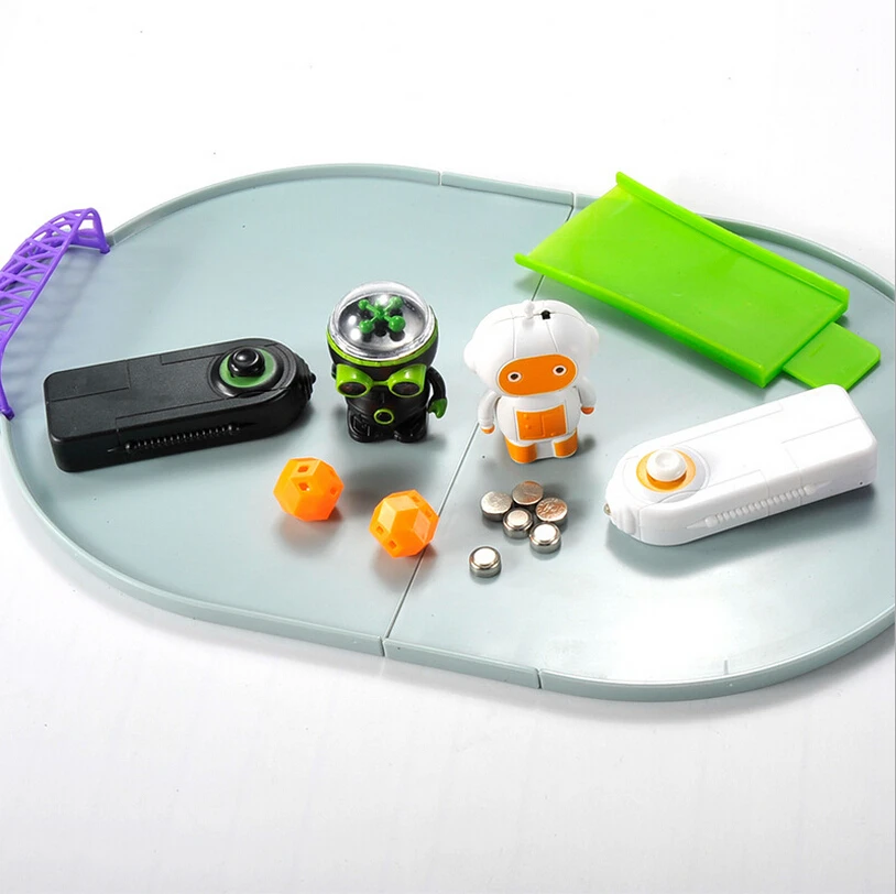 

Funny RC Remote Control Football Robots With Court Brand Shooter Bots Socket Soccer Electric Robot Children Toys
