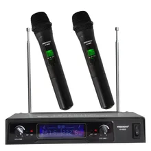 Freeboss KV-8500 VHF Handheld Wireless Microphone Dual Channel Handhold Karaoke Family Party Mic