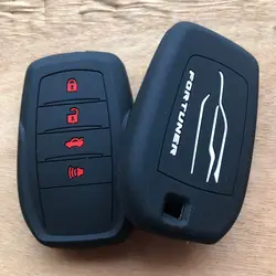 Keyless Брелок В виде ракушки Держатель Замена крышки для Toyota 86 Hilux Innova zelas Land Cruiser Prado, 3 кнопки силиконовый чехол для Toyota