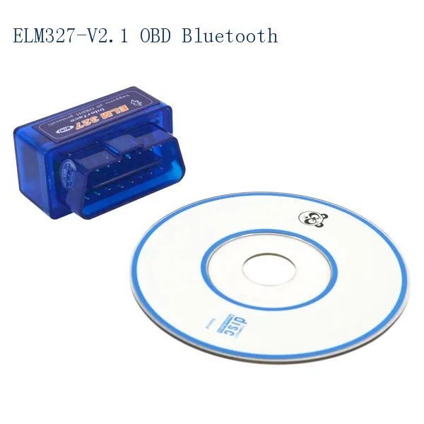 Mini Elm327 Bluetooth OBD2 V2.1 Elm 327 V 2.1 OBD 2 Auto Code Scanner Elm-327 OBDII Adapter Diagnostic Tool | Автомобили и