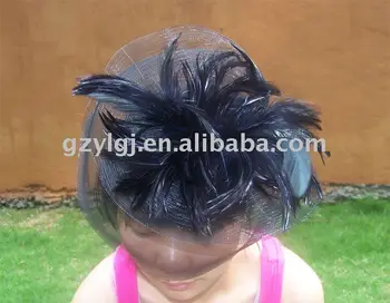 

Fashion FASCINATOR ,dances,races,weddings,Party HAT costume black h020