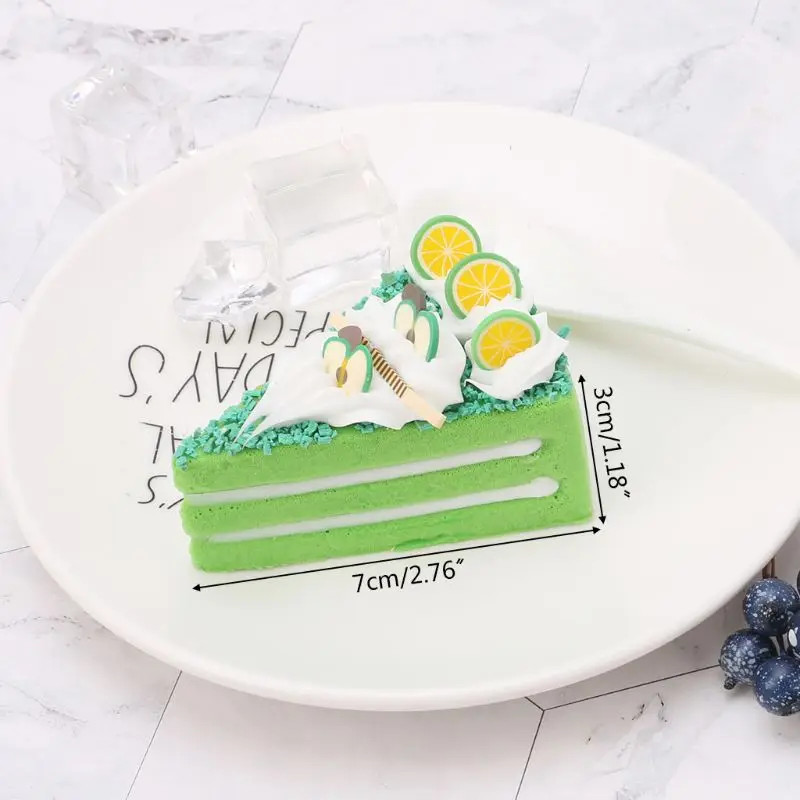 Реалистичное искусственное пирожное Ассорти Поддельные торты модель фотографии реквизит Домашнее украшение ремесла