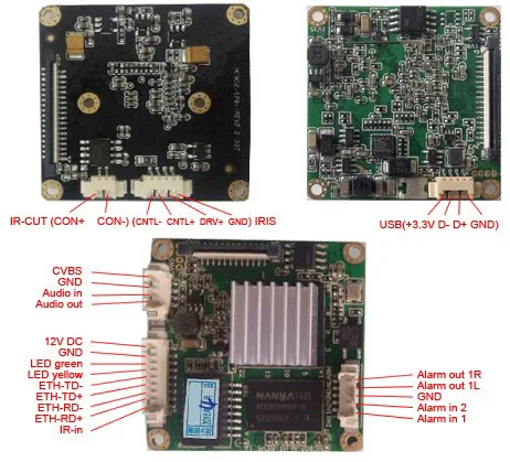 CCDCAM Full HD 1080 P H.265 60fps Star Light 1/2. 8 SONY IMX290 IMX291 Hisilicon Hi3516A 2MP H.264 CCTV IP Камера 3516A модуль|ip