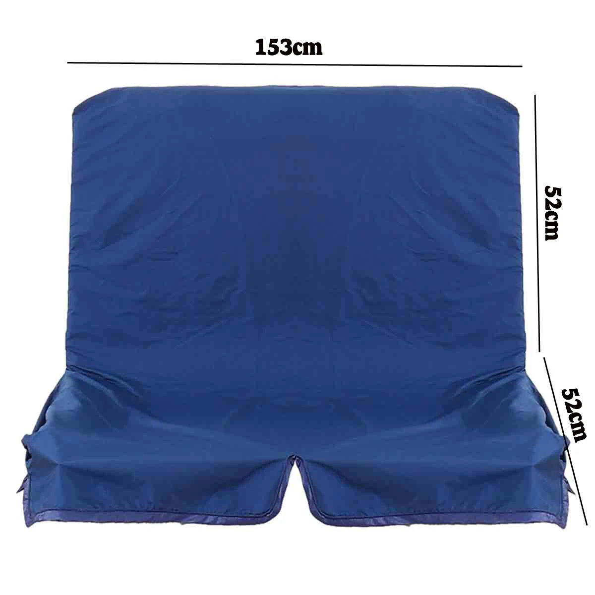  104*47*47cm/153*52*52cm Swing Cushion 5 Colors Waterproof Dustproof Chair Replacement Canopy Spare 