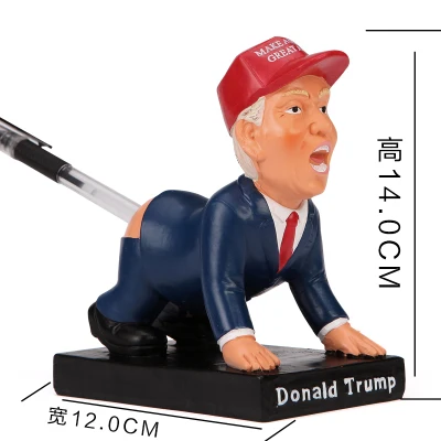 Trump figture/кукла Трамп/Забавный американский президент Danold J. Потертость для вашего