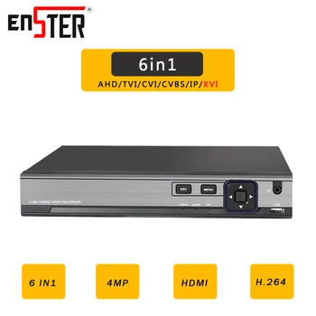 

ENSTER CCTV AHD Hybrid DVR XVR NVR 4.0MP 2592*1520 6in1 Video Recorder For AHD Camera IP Camera Analog Camera CVI Camera