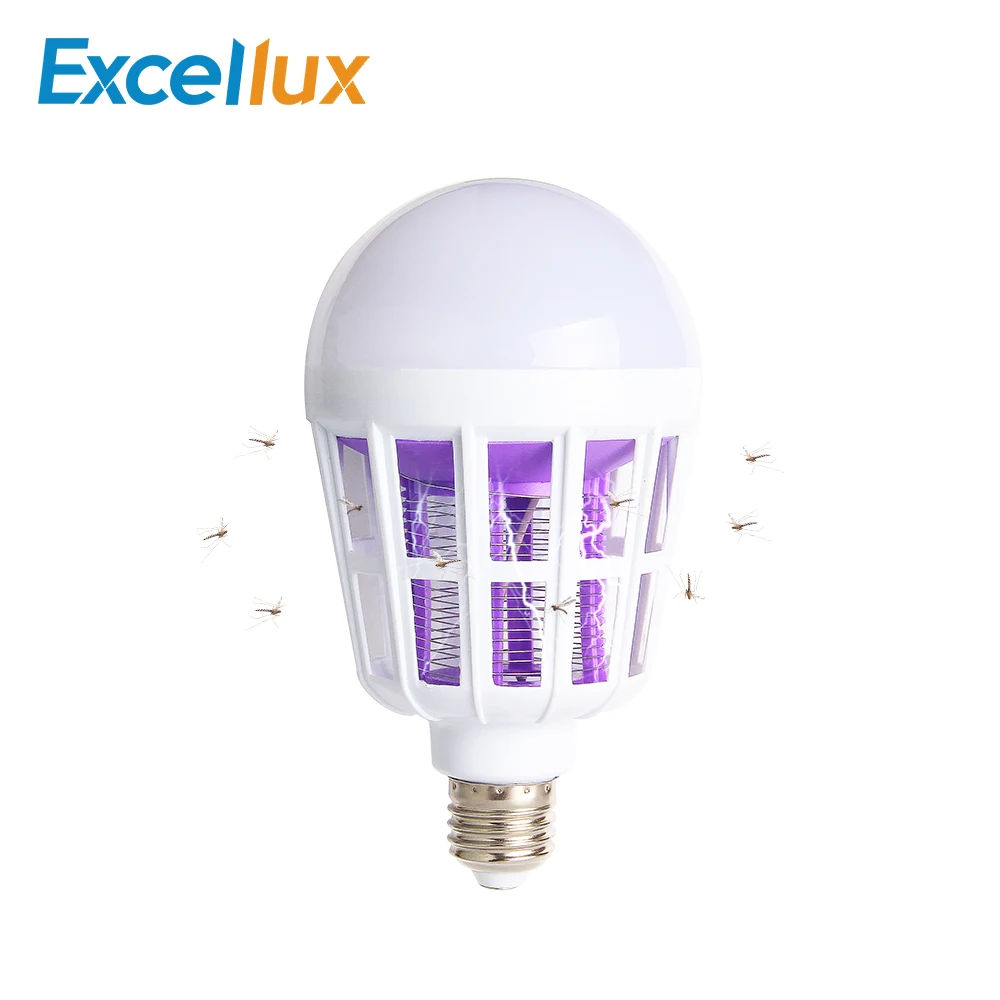 Mosquito killer lamp 15W E27 LED Bulb Lamp 3 Modes Insect repellent