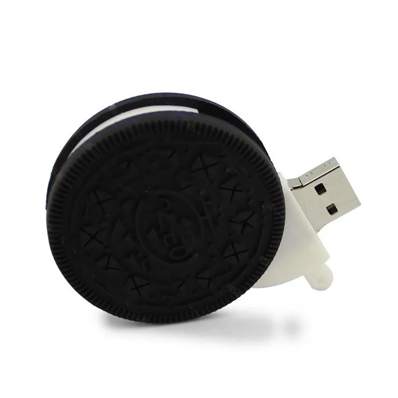 Питание cookie Ручка-накопитель 64 ГБ 8 ГБ 16 ГБ 32 ГБ 4 ГБ флешки Печенье Oreo USB флешка 2,0 100% действительно памяти stick U диск usb2.0