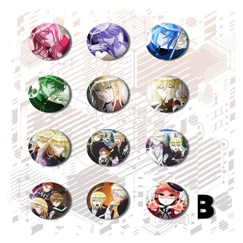 

1pcs Royal Tutor Heine Wittgenstein Glanzreich Oushitsu Kyoushi Badge Pin Brooch Anime Badge Backpack Decoration