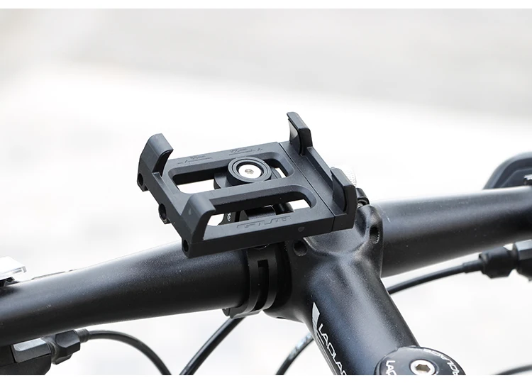 GUB G-84 держатель для руля велосипеда Регулируемая универсальная подставка для телефона для велосипеда 3,5-6,2 дюймов смартфон алюминиевый кронштейн