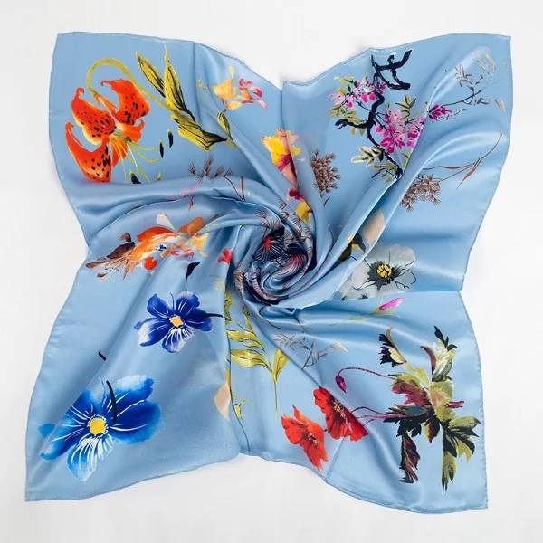 Buy Luxury Brand 100 Real/Pure Silk Scarf Shawl Big