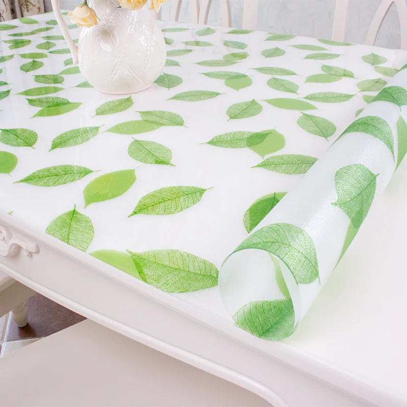 

1.0mm Marble PVC Table Cloths Plastic Kitchen Tablecloth Oilproof Decorative Elegant Waterproof Fabric Table Cover Home Textile