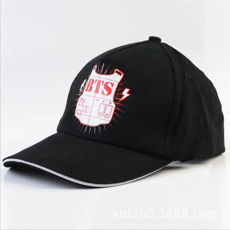 БТС bangtan Обувь для мальчиков логотип бейсболка Hat официальная версия Snapback K-поп-группы BTS кто Бенн крышка хип-хоп шляпа женские и мужские Пана...