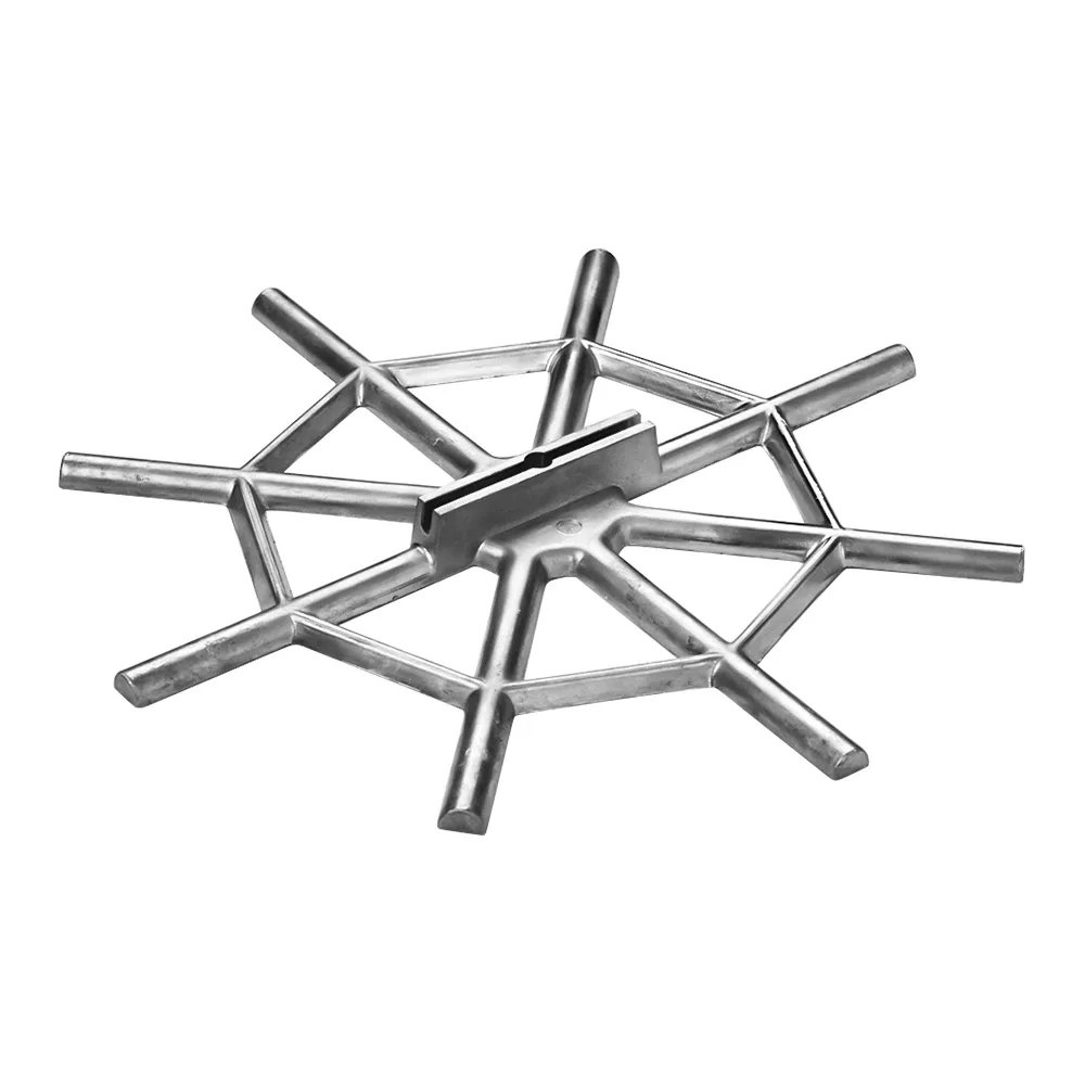 Silver Metal Bridge Cast for Dobro Resonator Guitar Replacement Part