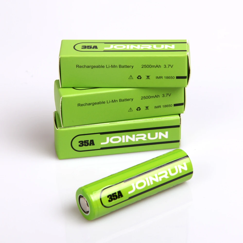 Joinrun 18650 литий-ионная батарея 3,7 V 2500mah 18650 литиевая аккумуляторная батарея высокопроизводительная батарея