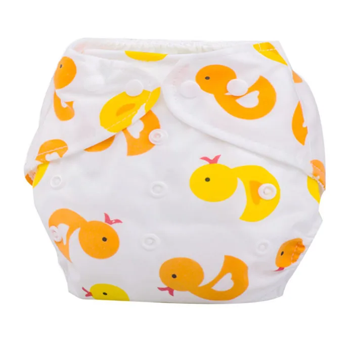 

TELOTUNY Newborn safe diaper adjustable leak-proof breathable printed cloth diaper Cloth Cover Reusable Washable Nappy X0510