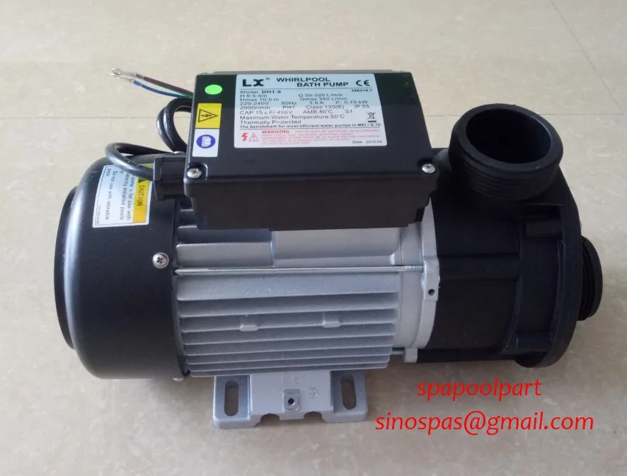 DH1.0 220 240V 60HZ 1HP/0.75KW 3.8A SPA Pump для США spa циркуляция фильтра system|pump handles|pump boatpump casing |