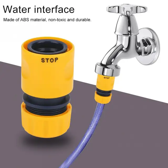 1/2 Hose Connector Connected Pipe Fittings Waterstop quick connector