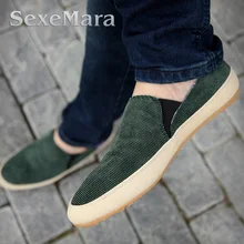 2017 Summer Flats Men Shoes Men Espadrilles Flats Shoes Men Canvas Shoes Loafers Slip On Casual shoes