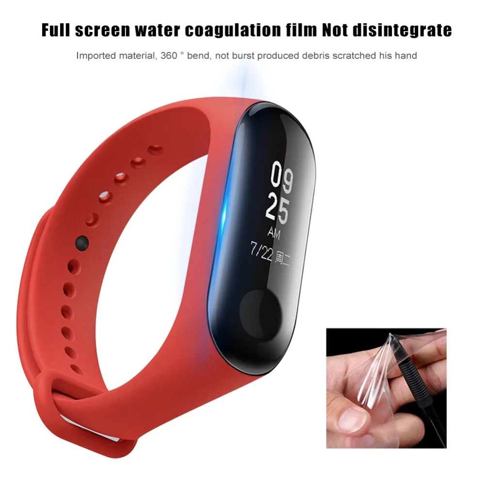 1235PCS For Xiaomi Mi Band 3 Screen Protector For Xiaomi Mi Band 3 Mi Band3 Smart Bracelet Protective Film For Miband 3 Film (2)
