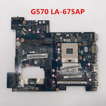 

Free shipping For G570 Laptop motherboard PIWG2 LA-675AP HM65 working well