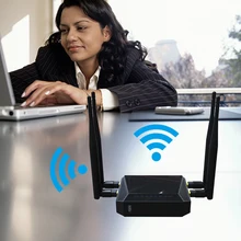 WE3926 Оpenwrt wifi роутер Точка доступа Мобильный WiFi-маршрутизатор поддерживает USB модем с гнездом для SIM-карты 300 Мбитс 4 Внешняя антенна маршрутизатор