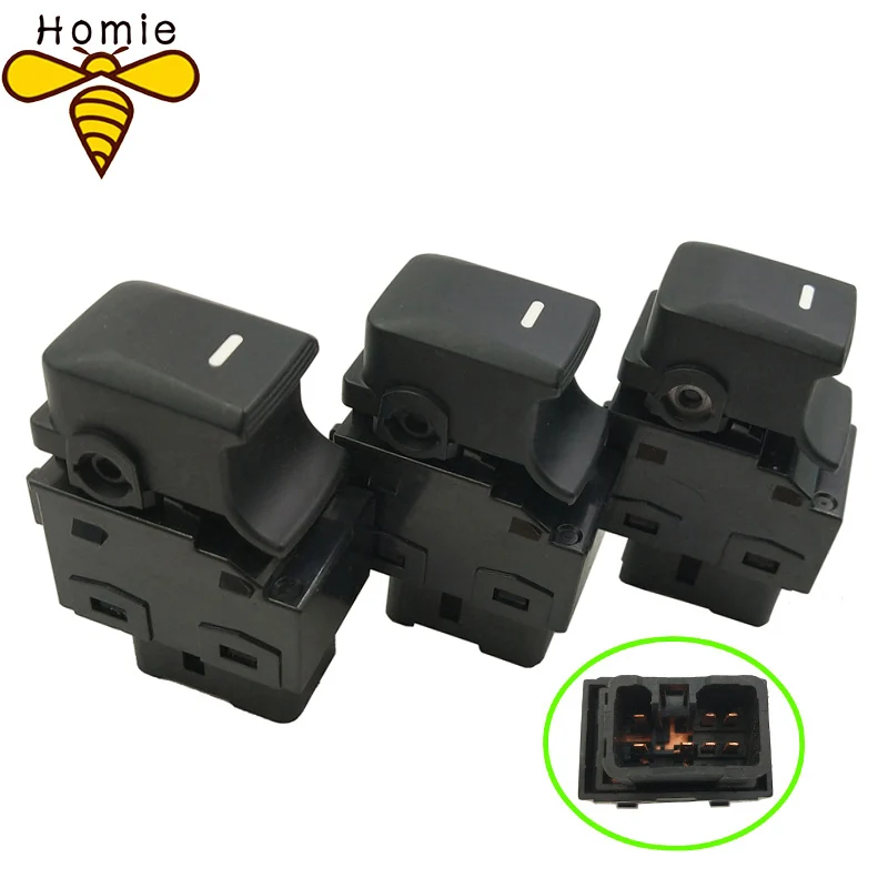 

High Quality 3Piece NEW Door Window Switch Window Lifter Switch For Kia Sportage 93575-1H000 935751H000 369510-1000 3695101000