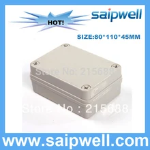Низкая стоимость водонепроницаемый терминал распределительная коробка пластиковый литьевой формы корпус контроллера 80*110*45 мм DS-AG-0811-S