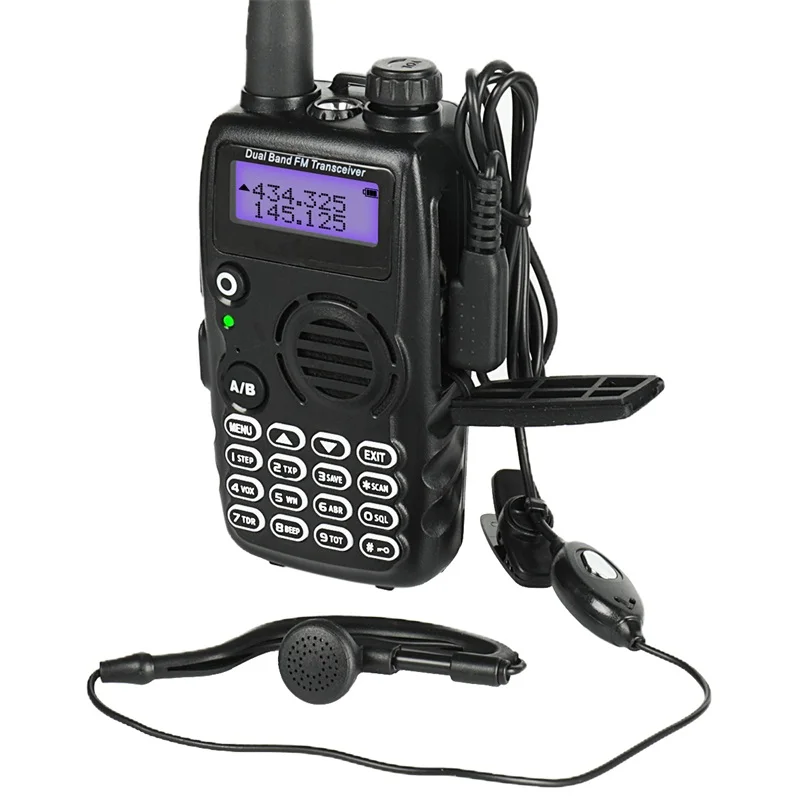 2018 новая радиодина GA 5S рация VHF/UHF 136 174/400 520MHz реальная 7W 1800mAh батарея трехцветный