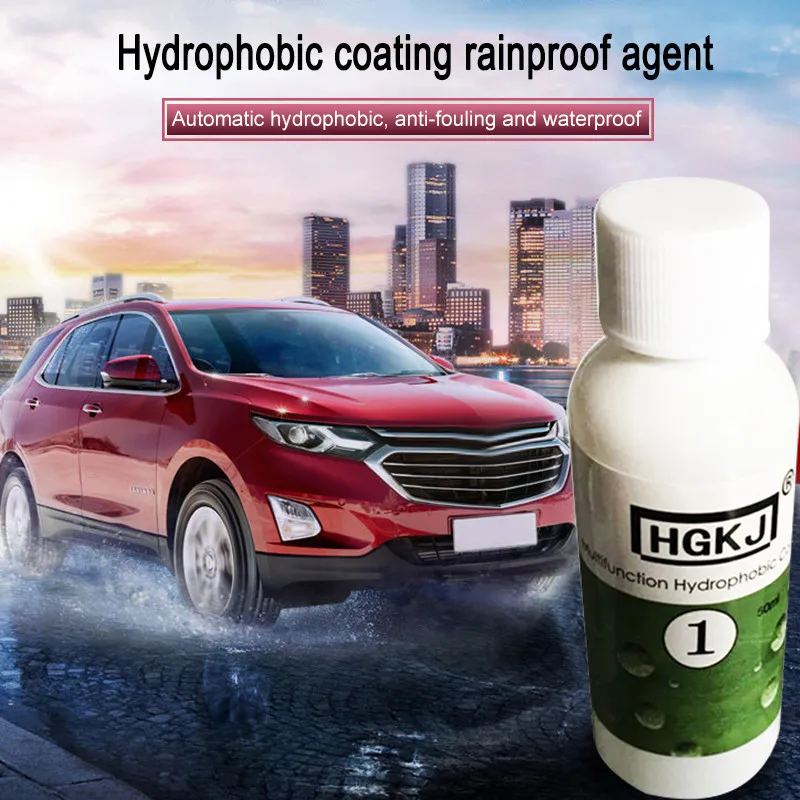 

Car Accessories Cleaning Auto Window Cleaner HGKJ-1-20ml rainproof nano-hydrophobic coating car paint hydrophobic coating TSLM1