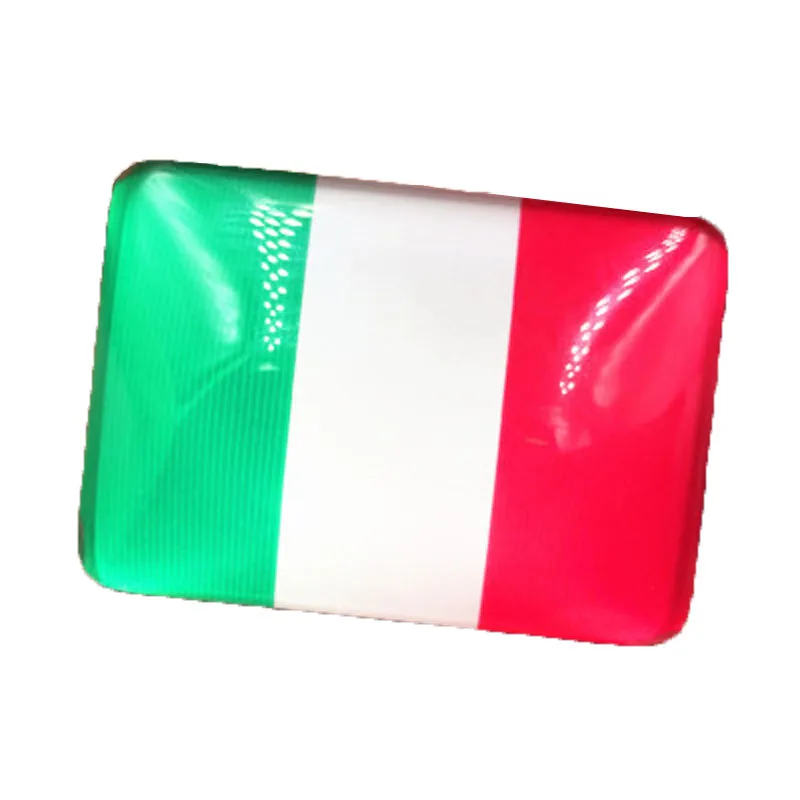 Личи Италия живописные магниты на холодильник знаменитый пейзаж наклейки на холодильник Коллекция подарков современные украшения для дома и кухни - Цвет: flag of italy