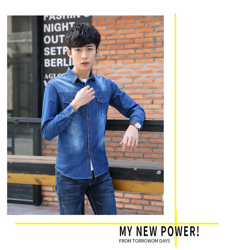 Großhandel HO 2019 Herren Jeanshemd Kultivieren Sie Ihre Eigene Moralität Persönlichkeit Trend Revers Denim Hemd Joker Cowboy Von Runlione, $35.91 Auf Großhandel HO 2019 Herren Jeanshemd Kultivieren Sie Ihre Eigene Moralität Persönlichkeit Trend Revers Denim Hemd Joker Cowboy Von Runlione, $35.91 Auf