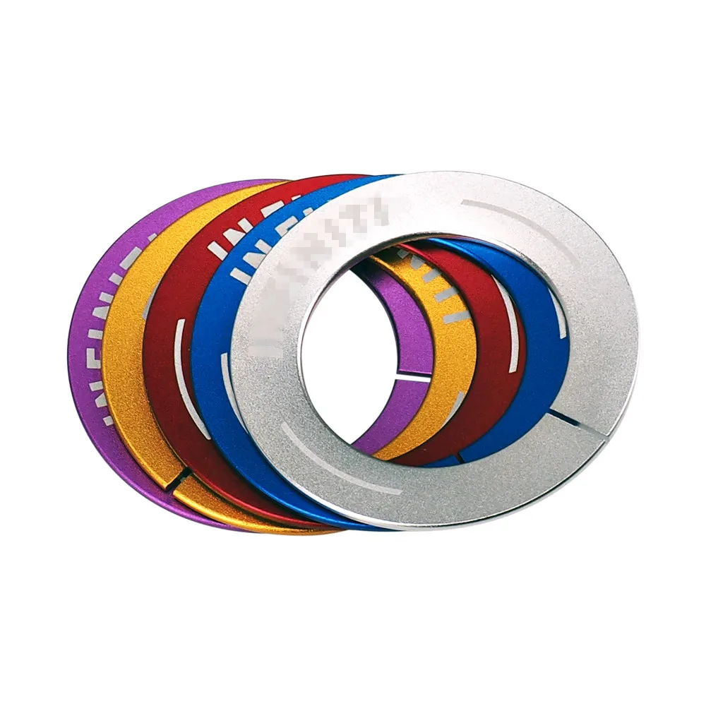 5 colores de la cubierta de la llave de inicio de la etiqueta engomada del coche para las piezas interiores de la decoración del coche 5 colores de la cubierta de la llave de inicio de la etiqueta engomada del coche para las piezas interiores de la decoración del coche