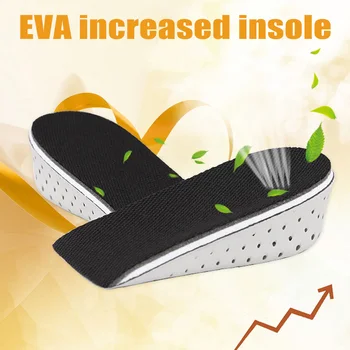 

2019 Droppshiping 1 Pair Insole Heel Lift Insert Shoe Pad Height Increase Slow Rising Cushion Taller BFJ55