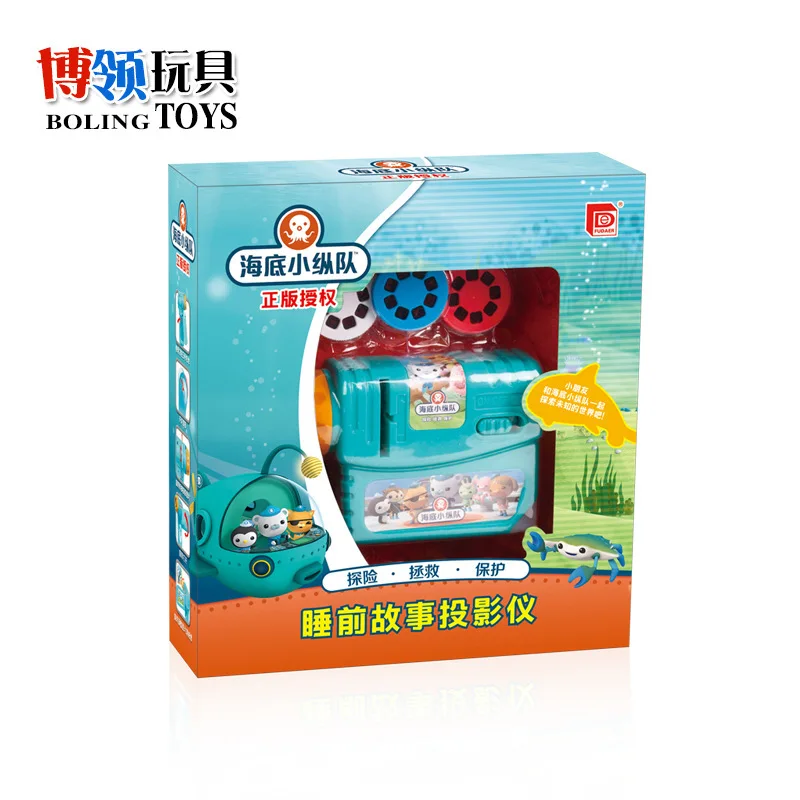 Лампа проектор Octonauts детский ночник игрушка головоломка подарок|Игровые фигурки