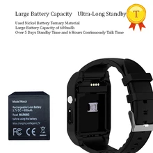 Новые продажи Android Смарт часы Bluetooth Сенсорный экран умные часы с wifi телефон наручные часы с 600 мАч большой емкости батареи