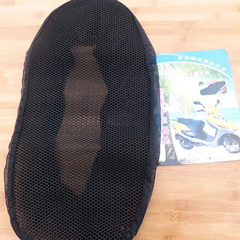 Hot Sales Summer Fresh Breathable 3D Mesh Motorcycle Moped Seat Waterproof Anti-Slip Cushion Covers