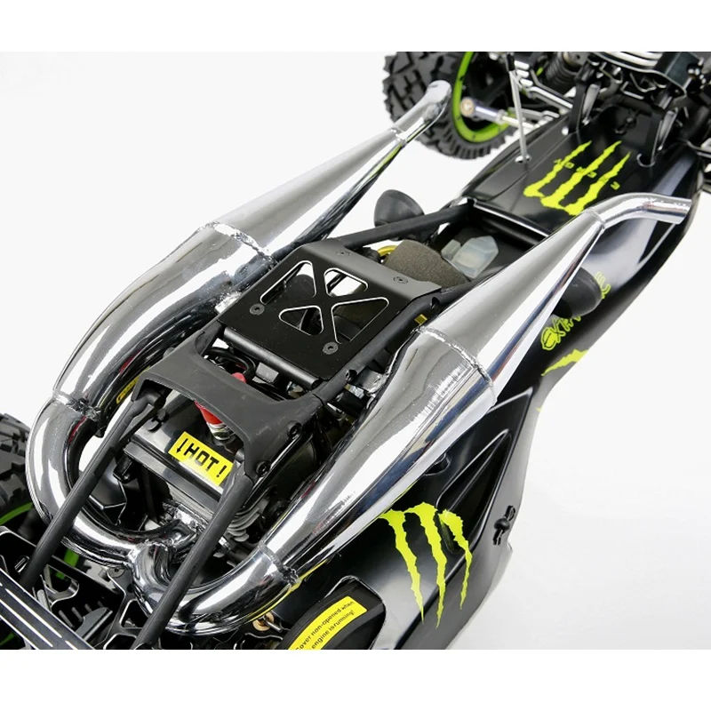 1/5 RC автомобиль baja части высокоскоростной Сплав двойная выхлопная труба для HPI ROVN