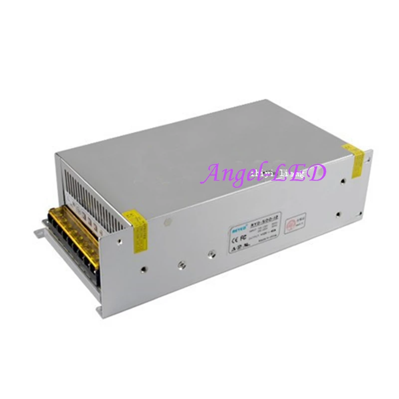 

Universal Regulated Switching Power Supply,output DC12V 40A 480W AC110/240V for CCTV PSU Lighting Transformers