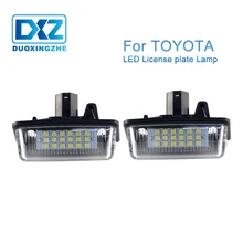2X светодиодный фонарь для номерного знака Лампа Canbus для Toyota Corolla E11 crown Noah Voxy ZRR7 Starlet EP91 предыдущий GSR ACR50