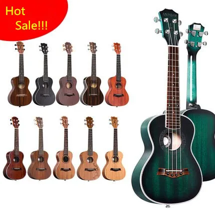 

new style folk song Ukulele Guitar ballad 23 inches TaoHua wood Guitar Ukelele Strings Musical Instruments