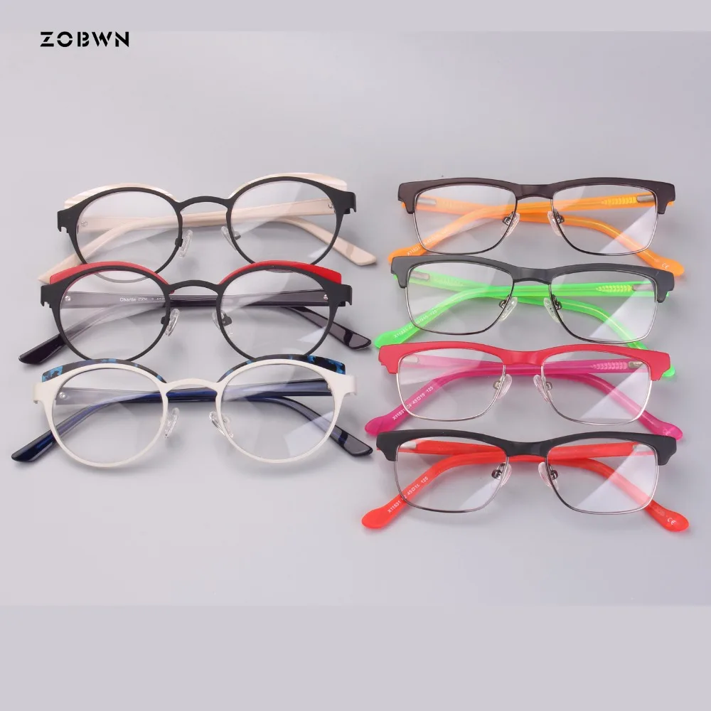 Mix wholesale New Arrival kids Glasses full Frame children Optical