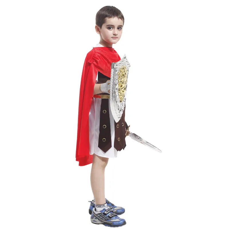 Новые костюмы в древнем римском стиле; Детский карнавальный костюм; Детские костюмы римского воина; костюмы Римского солдата для мальчиков; одежда для костюмированной вечеринки на Хэллоуин