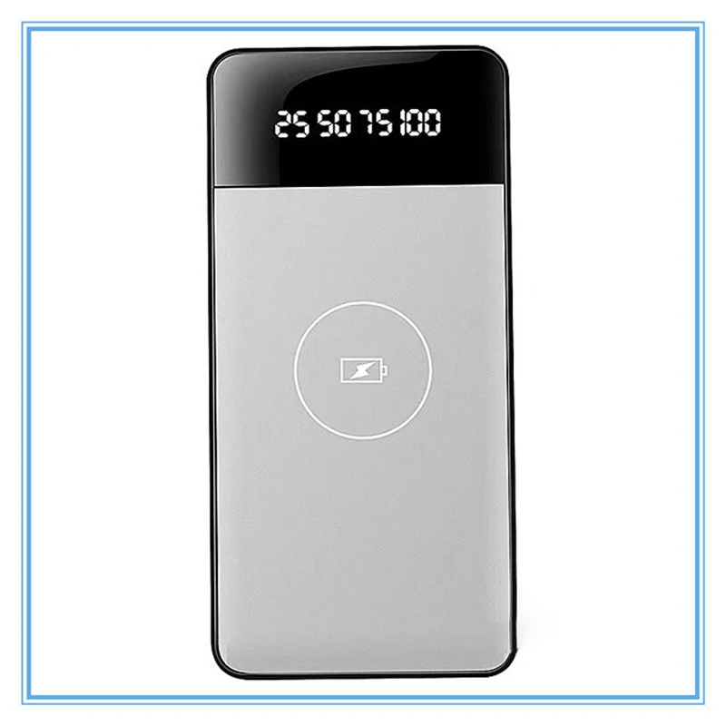 2018 latest Qi wireless charger mobile power 20000mAh dual US5V2A output external battery universal latest price 2018 latest Qi wireless charger mobile power 20000mAh dual US5V2A output external battery universal latest price