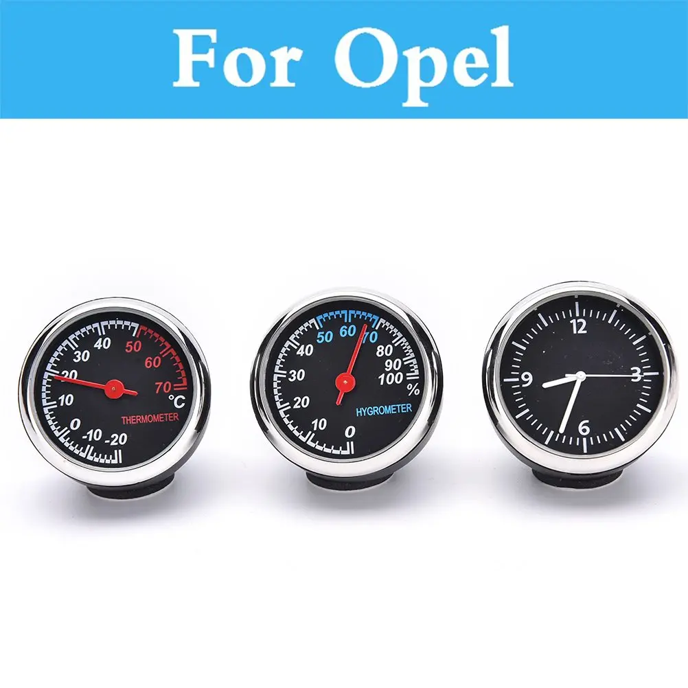 

Car Digital Thermometer Hygrometer Mechanical Quartz Clock For Opel Cascada Corsa Opc Gt Adam Agila Ampera Antara Astra Opc