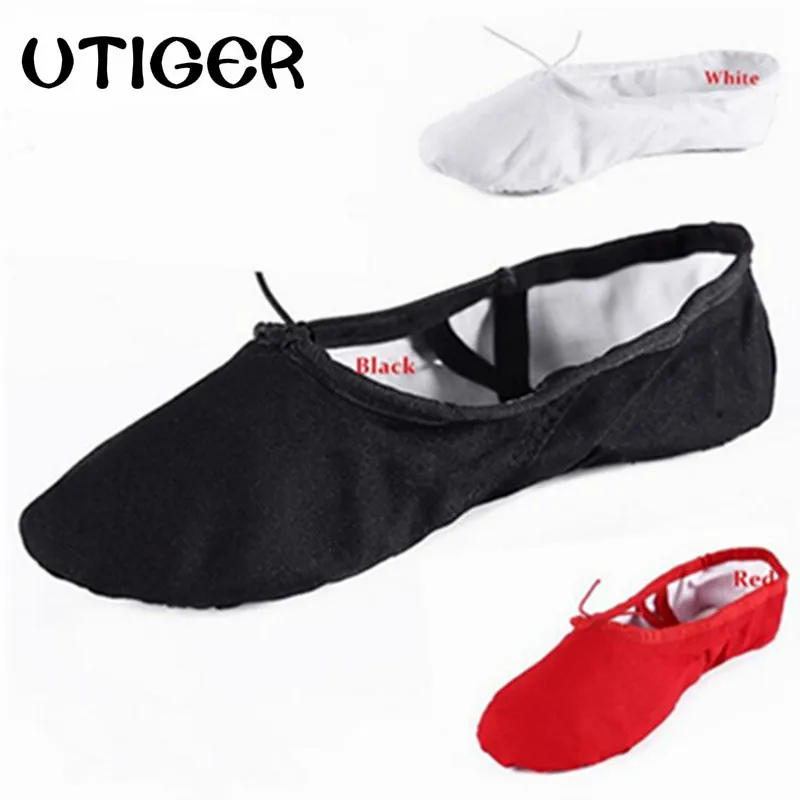 According The CM To Buy,Canvas Ballet Dance Shoes For Girls Ballet Dance Dancing Shoes Pointe For Children Kids Girls Women