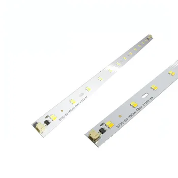 

10X doulbe color warm white + cool white AC220V 6*2W / 10*2W 5730SMD Integrated IC engine long bar light board free shipping